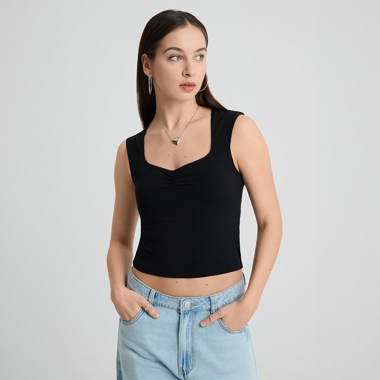 Regulowane jeansy o kroju wide leg NOWEAR