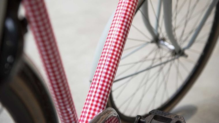 Remember, kolorowe naklejki na rower, Marie, 300 cm