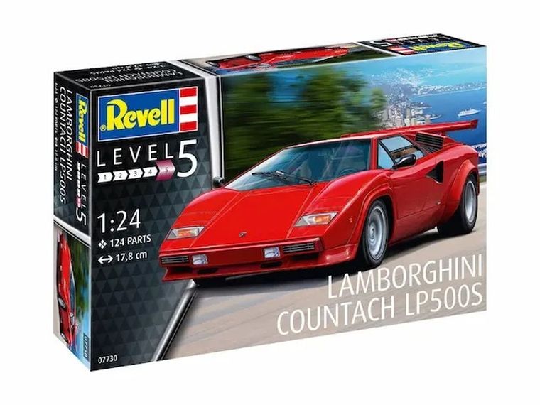 Revell, Lamborghini Countach LP500, model do składania, 1:24