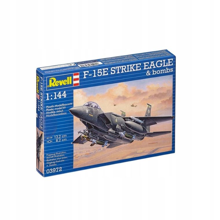 Revell, Samolot F-15E Strike Eagle & Bombs, model do sklejania