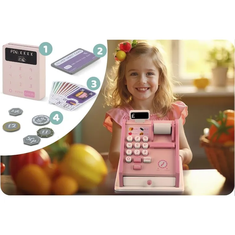 Ricokids, Kasa sklepowa, zabawka drewniana