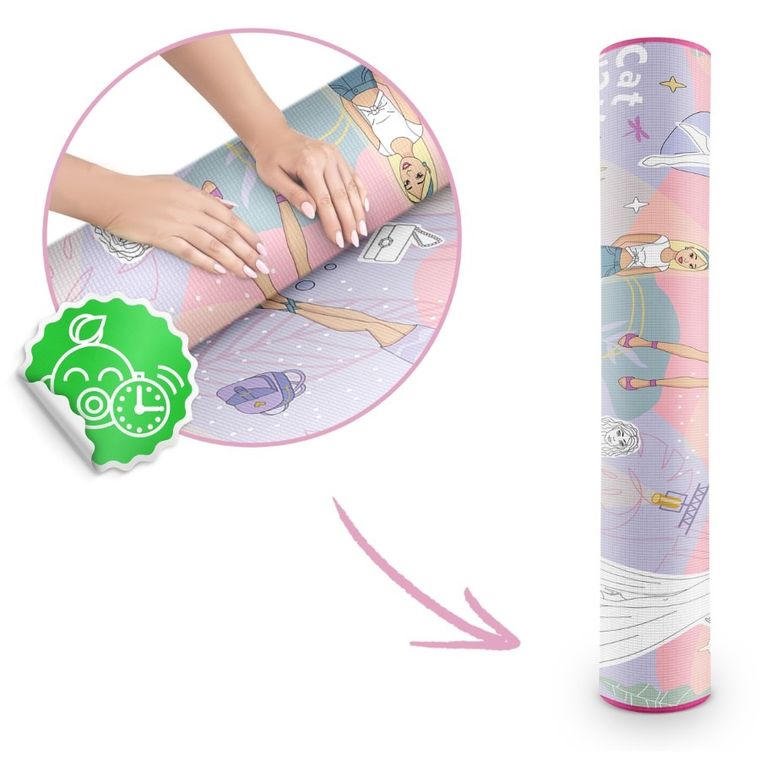 Ricokids, mata piankowa do kolorowania, 120-90-0,3 cm