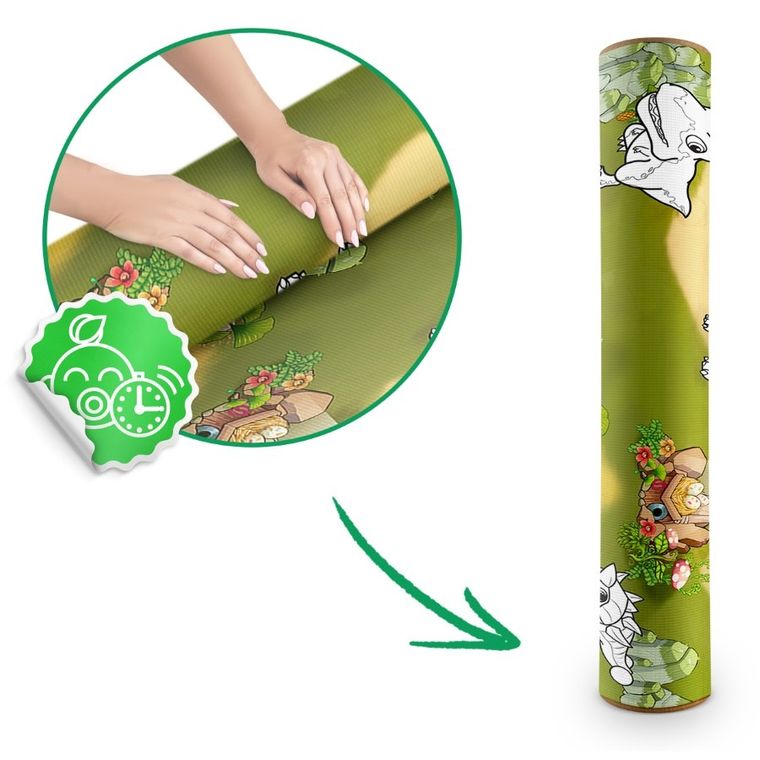 Ricokids, mata piankowa do kolorowania, 120-90-0,3 cm