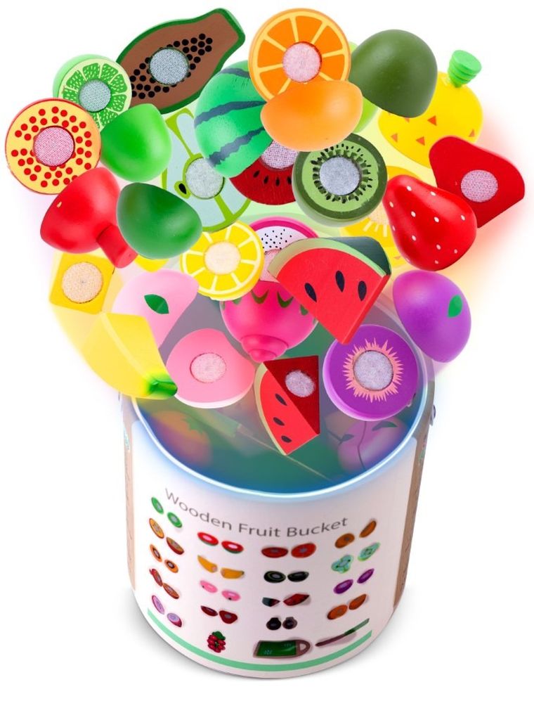 Ricokids, Owoce do krojenia na rzep, zabawka drewniana
