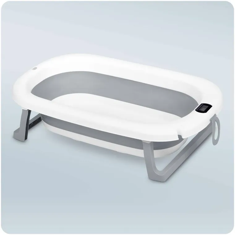 Ricokids, RK-287, wanienka składana z termometrem i wkładką, biało-szara