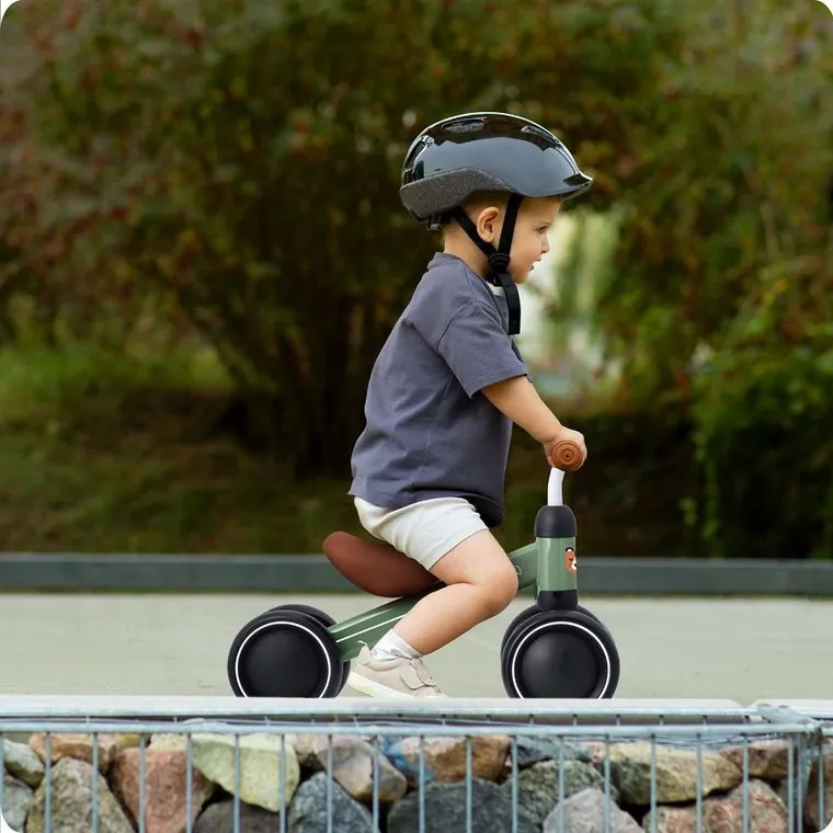 Ricokids, rowerek biegowy dla dzieci, trójkołowy, zielony