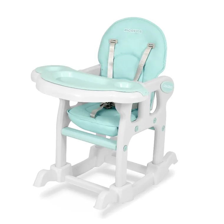 Ricokids, Sinco, krzesełko do karmienia, 5w1, turkusowe