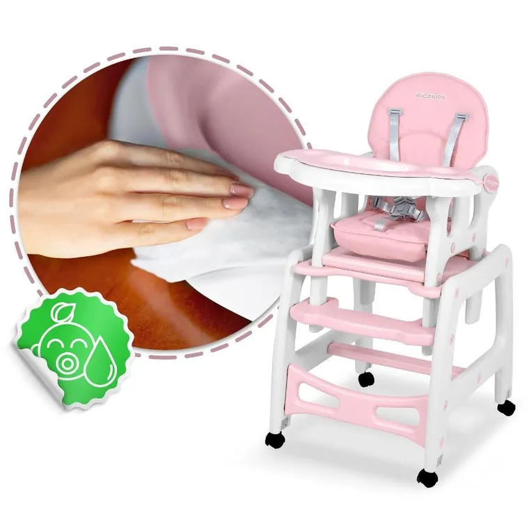 Ricokids, Sinco, tacka do krzesełka, różowa