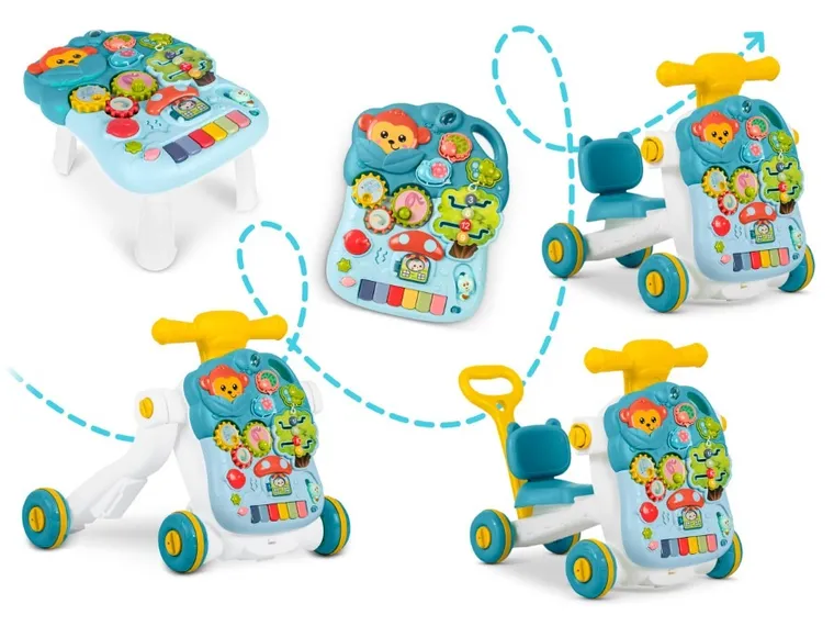 Ricokids, stolik edukacyjny 4w1, zielony