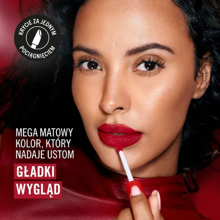 Rimmel, Lasting Mega Matte, długotrwała matowa pomadka w płynie do ust, nr 210, Rose & Shine, 7.4 ml