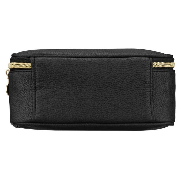 Rovicky, kosmetyczka, skóra ekologiczna, czarna