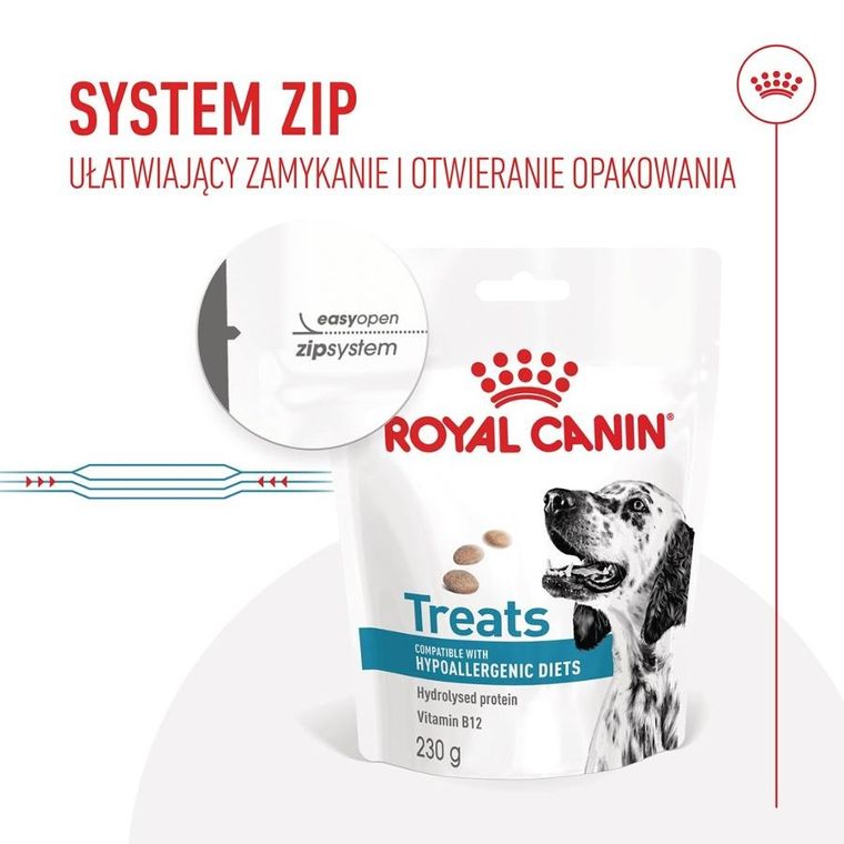 Royal Canin, hipoalergiczne przysmaki dla psów, 230g