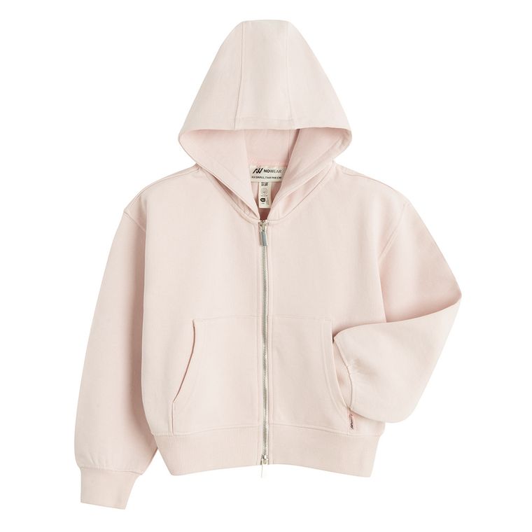 Rozpinana bluza oversize o krótszym kroju NOWEAR