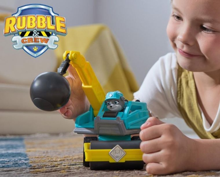 Rubble i jego Ekipa, Motor, pojazd z figurką