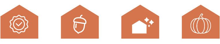 Ruhhy, dekoracja jesienna, 50 szt.