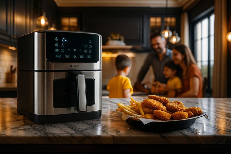 Ruhhy, frytkownica beztłuszczowa, airfryer, 8l