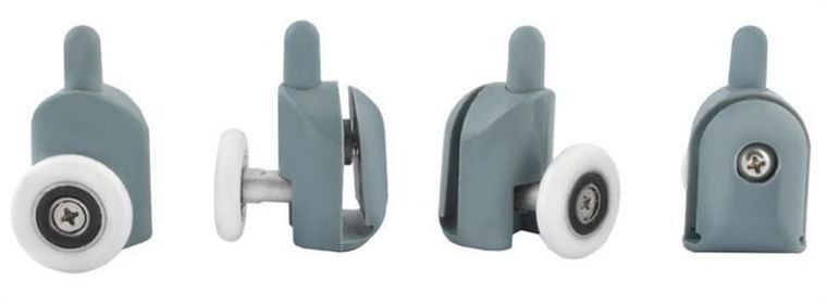 Ruhhy, kółko do kabiny prysznicowej, 8 szt