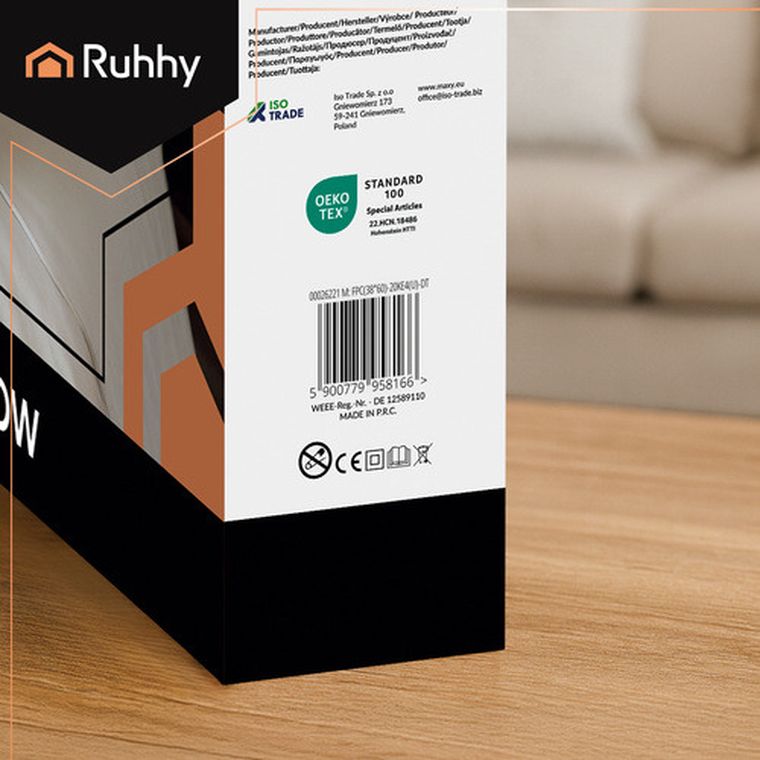 Ruhhy, poduszka podgrzewana, 38-60 cm