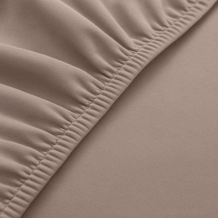 Ruhhy, pokrowce na krzesła, beżowe, 6 szt.