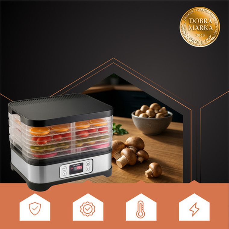 Ruhhy, suszarka do grzybów, owoców i warzyw