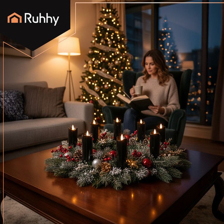 Ruhhy, świece LED, 15 cm, 12 szt.