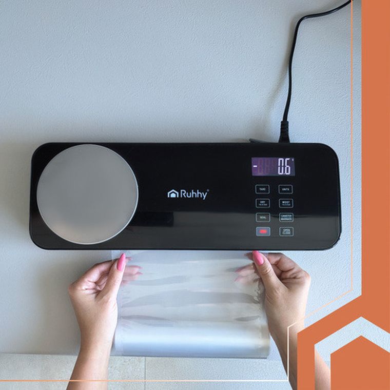 Ruhhy, zgrzewarka do folii z wagą