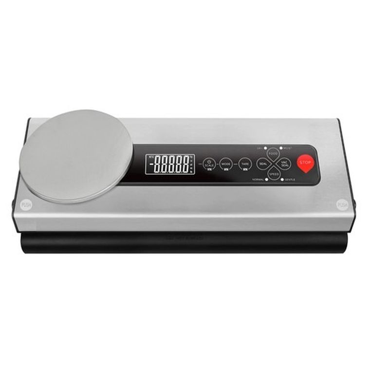 Ruhhy, zgrzewarka do folii z wagą i zestawem rolek