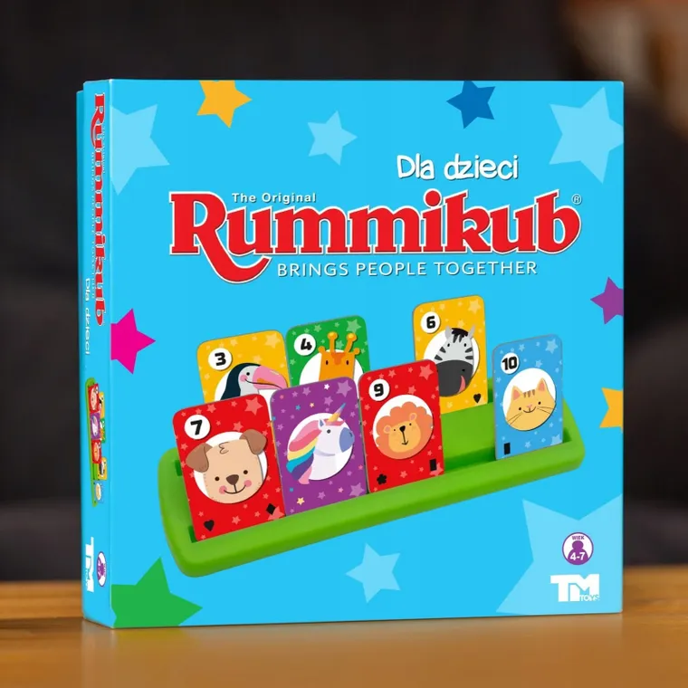 Rummikub Dla Dzieci, familijna gra liczbowa