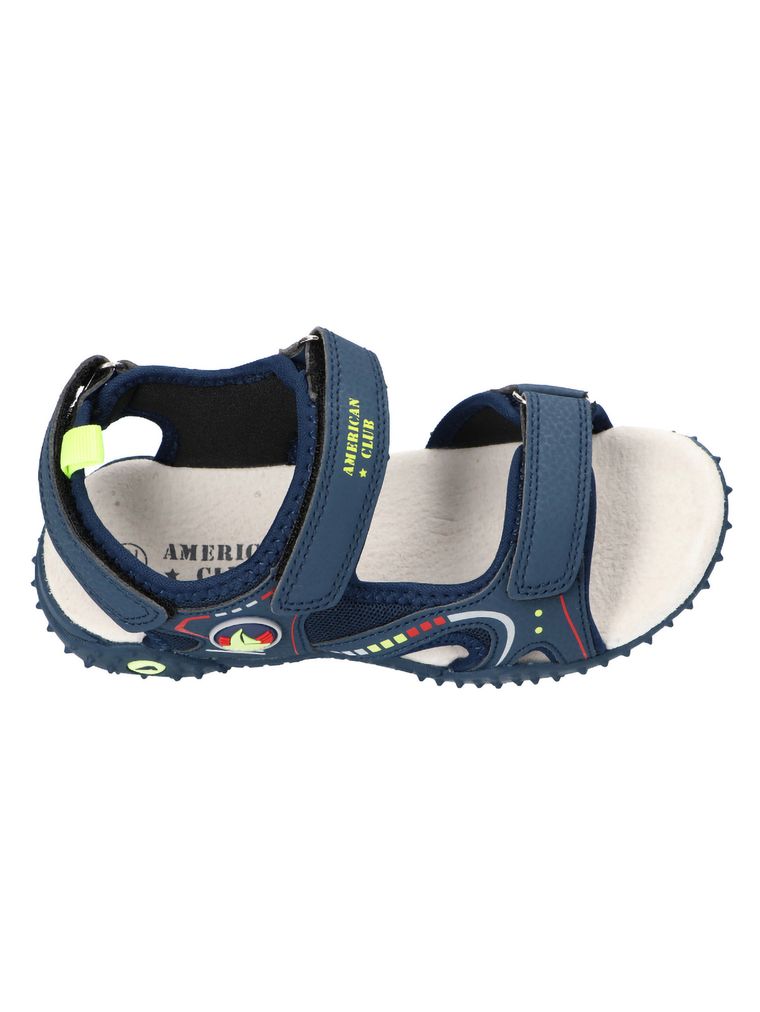 Sandały chłopięce, granatowe, American Club
