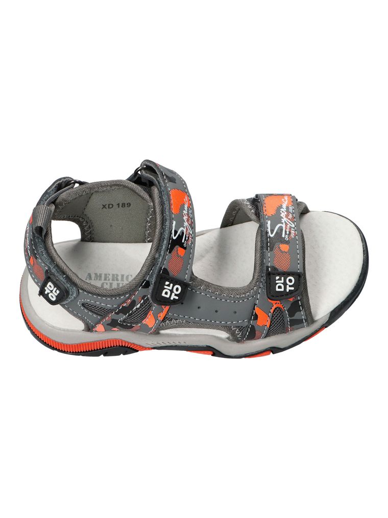 Sandały chłopięce, szare, American Club