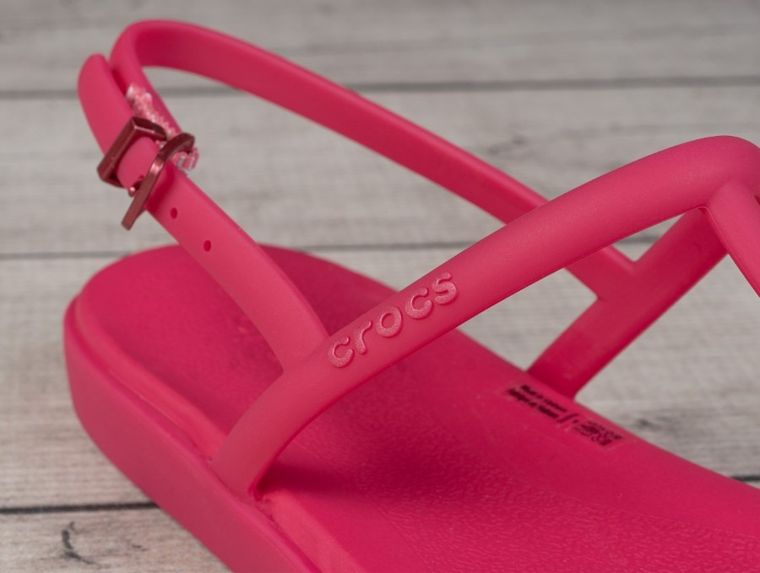 Sandały damskie, różowe, Crocs Miami Thong Flip