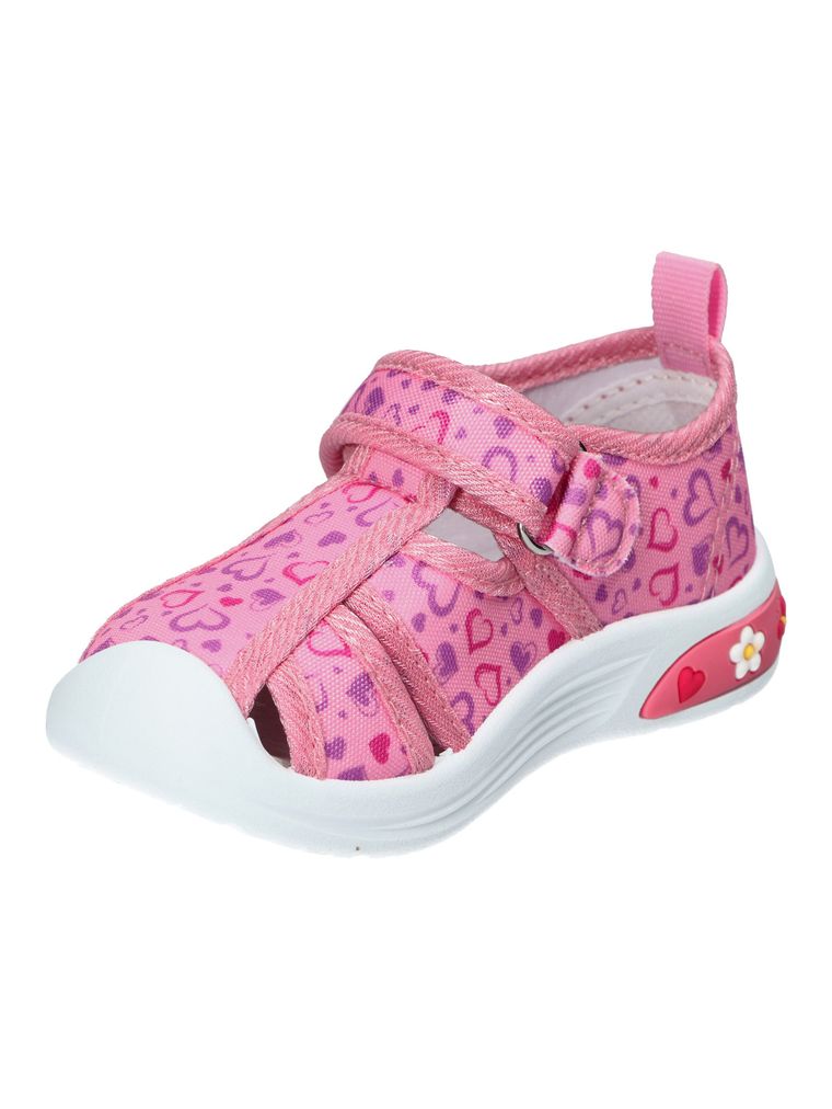 Sandały dziewczęce, różowe, American Club