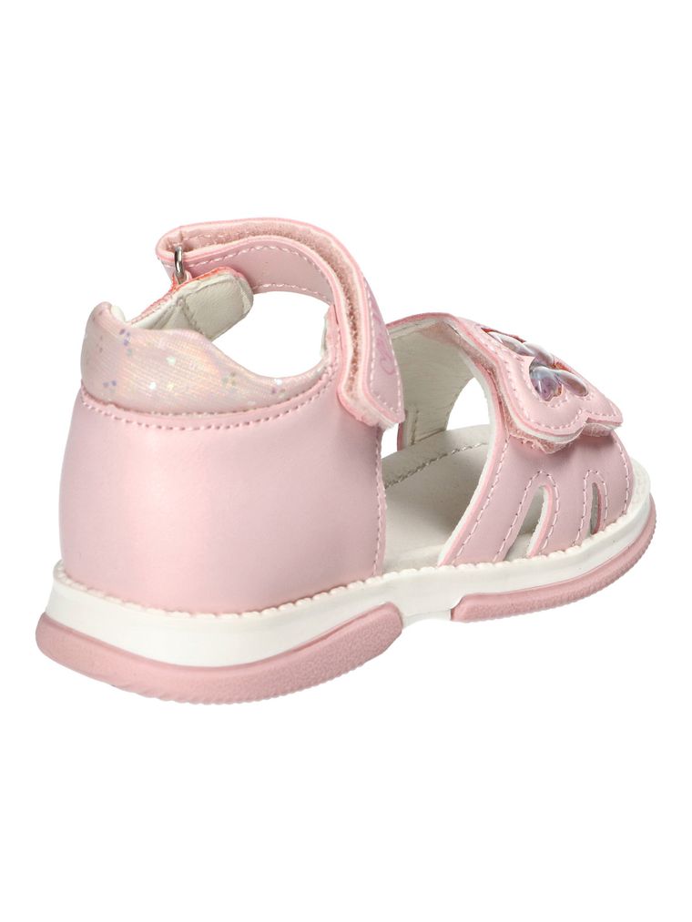Sandały dziewczęce, różowe, American Club