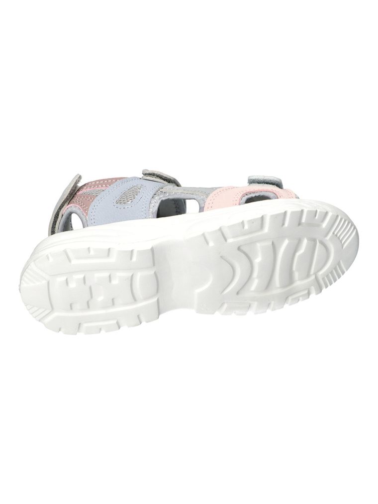 Sandały dziewczęce, szare, American Club