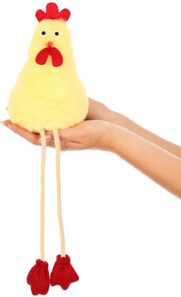 Saska Garden, kura siedząca, dekoracja wiosenna, 18 cm