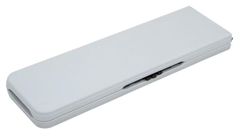 Saska Garden, ławka cateringowa składana, biała, 183-28-43 cm