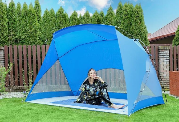 Saska garden, namiot ogrodowy 4 osobowy, 273-195-175/155cm