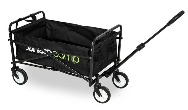 Saska Garden, składany wózek turystyczny z uchwytem, 72-44-50 cm