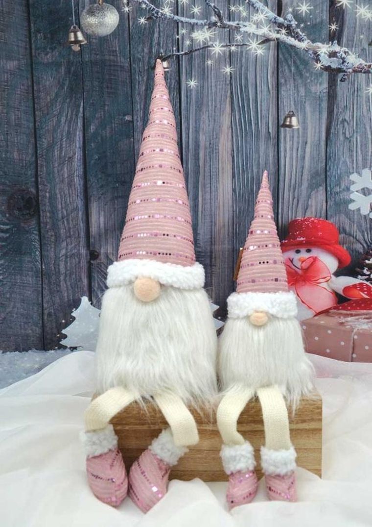 Saska Garden, skrzat dekoracyjny, różowy, 38 cm