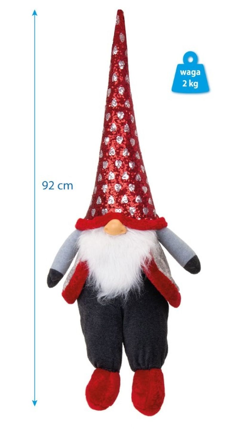 Saska Garden, skrzat Mikołaj, siedzący 92 cm