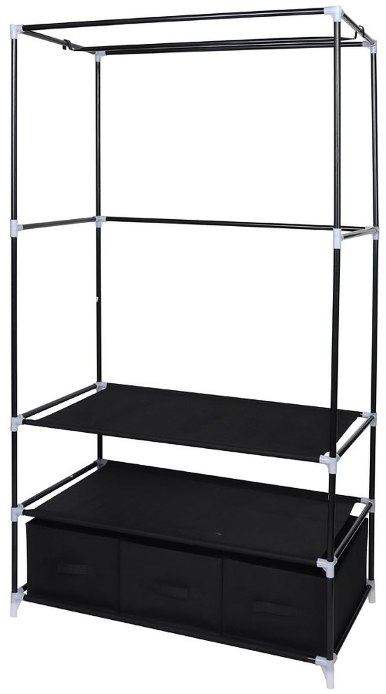 Saska Garden, szafa tekstylna, ornament, 88-50-160 cm