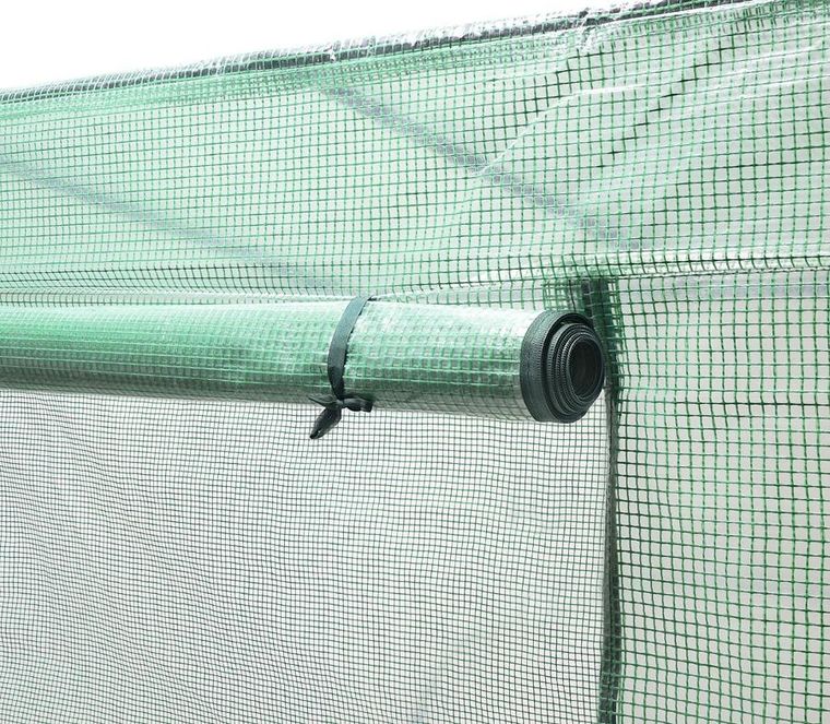 Saska Garden, szklarnia do pomidorów i ogórków, zielona, 200-77-168-150 cm