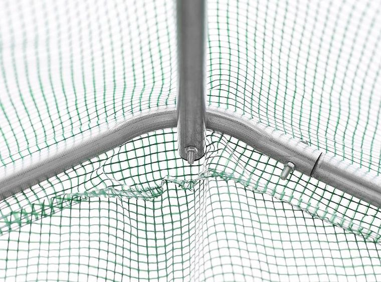 Saska Garden, tunel ogrodowy, szklarnia, zielona, 200-350-200 cm