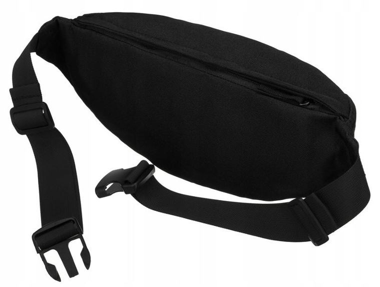 Saszetka na biodro, nerka, czarna, Rovicky