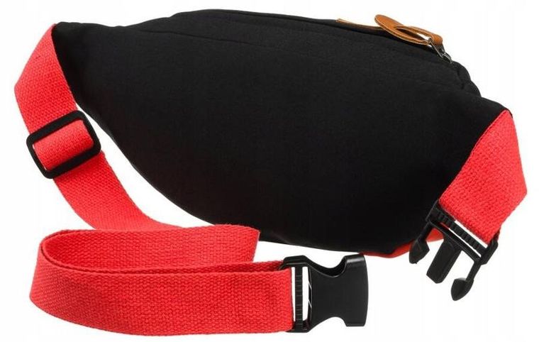 Saszetka na biodro, nerka, czarna, Rovicky