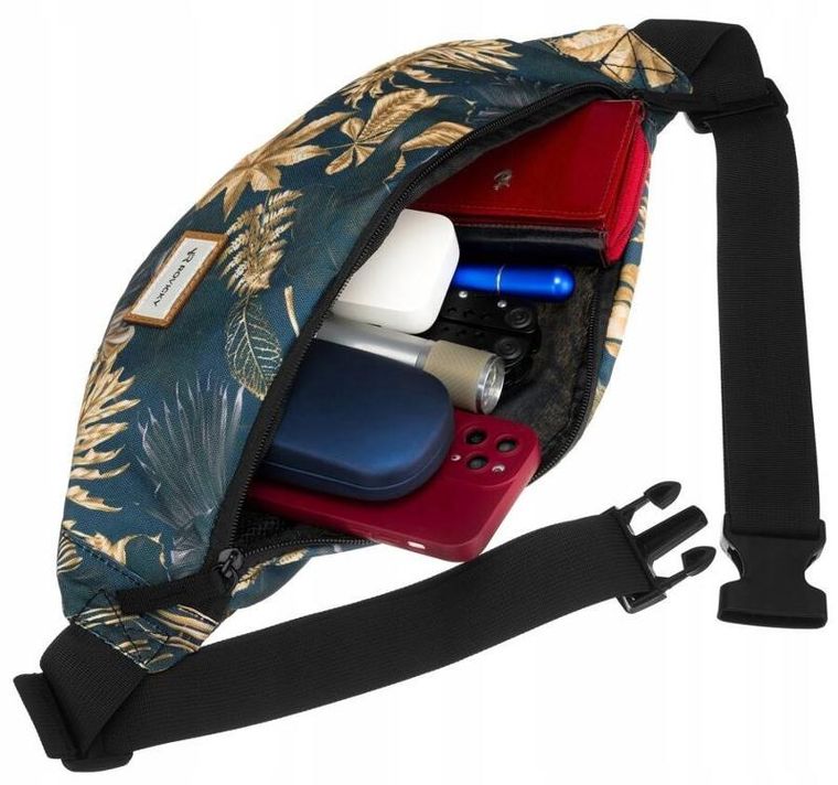 Saszetka na biodro, nerka, mix, Rovicky