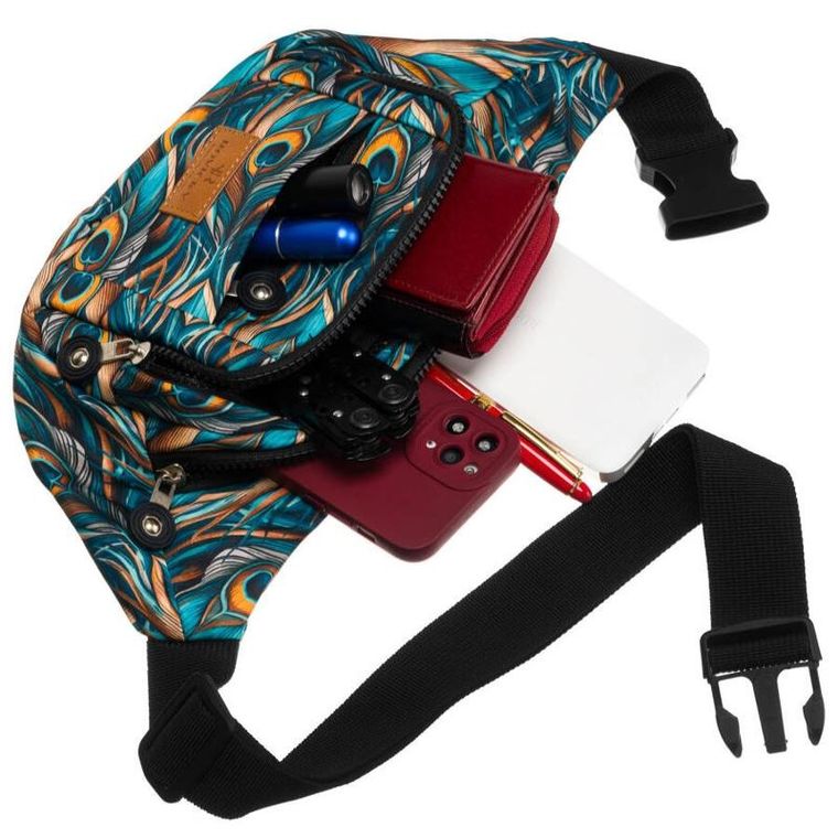 Saszetka na biodro, nerka, mix, Rovicky