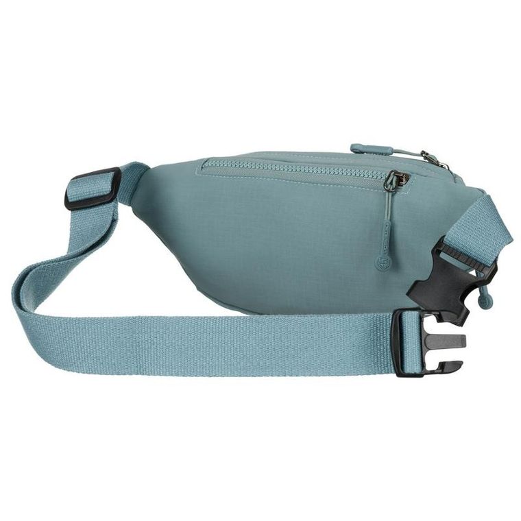 Saszetka na biodro, nerka, niebieska, Peterson