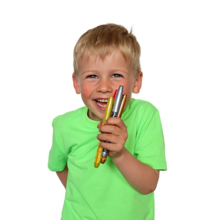 Scentos, pachnące markery, metaliczne, 8 kolorów