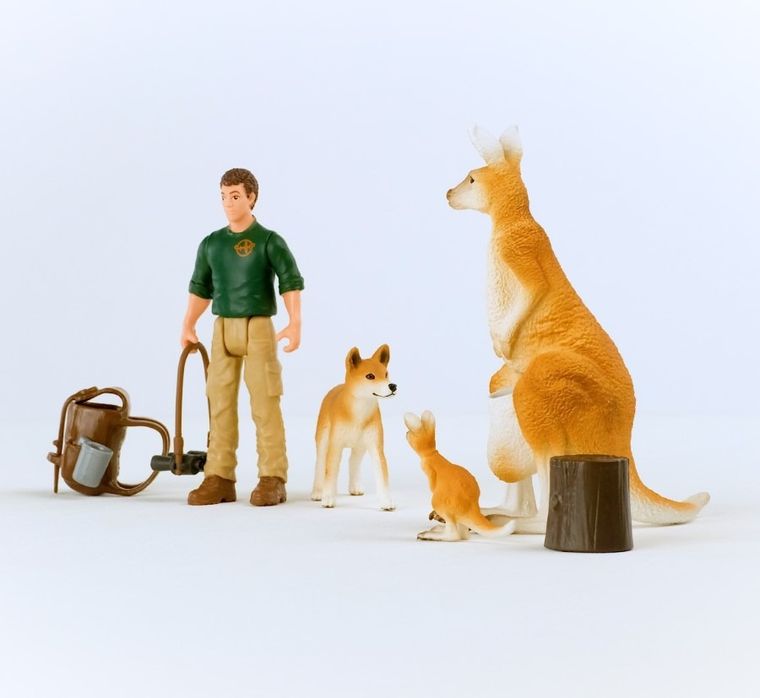 Schleich, Wild Life, Przygody w Australijskiej Głuszy, zestaw, 42550